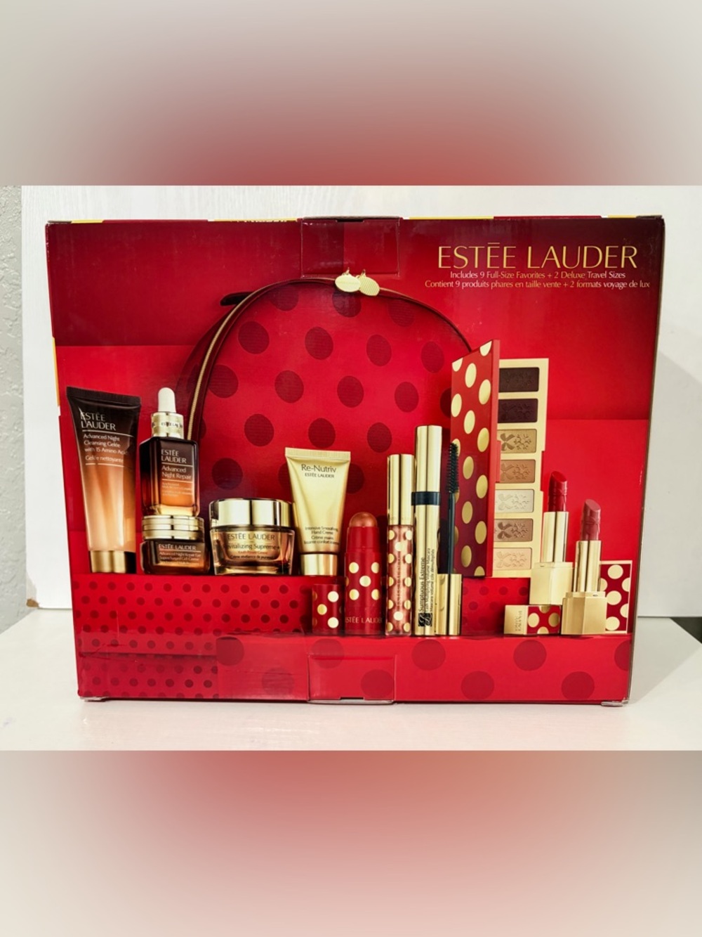 NEW 2025 Holiday Blockbuster Estée Lauder Skincare Set GLOW(WARM)